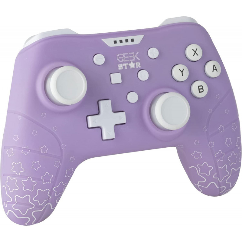 Konix Geek Star Amethyst Gamepad Controller for Nintendo Switch (Purple)