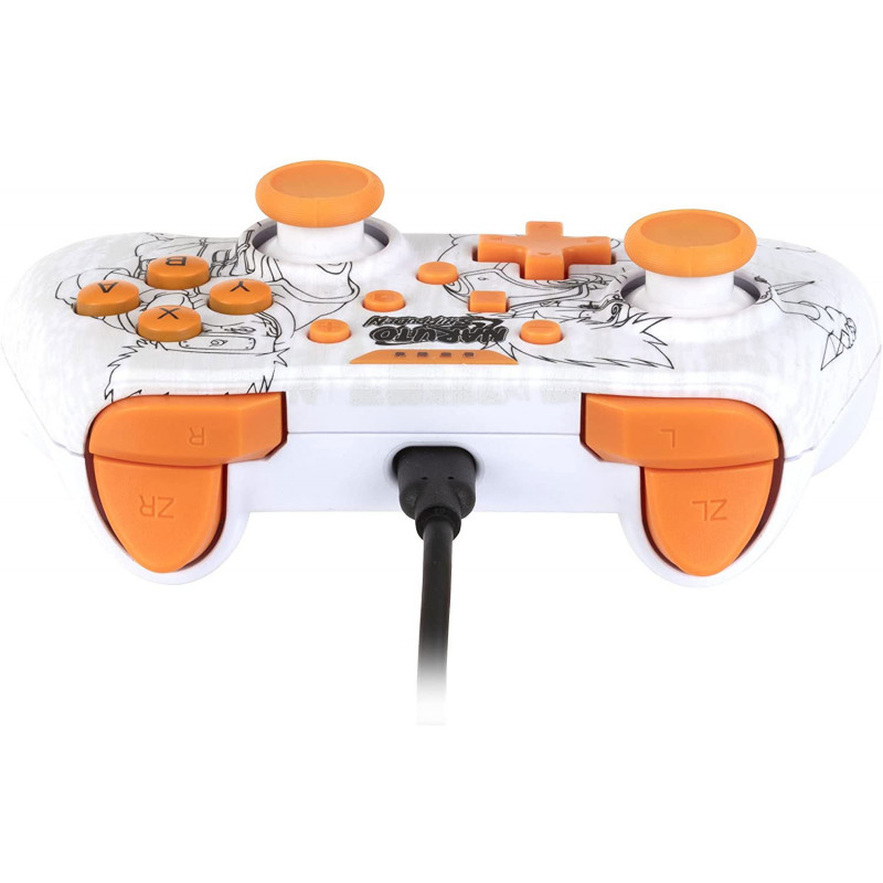 Konix Naruto Switch Wired Controller for Nintendo Switch (White)