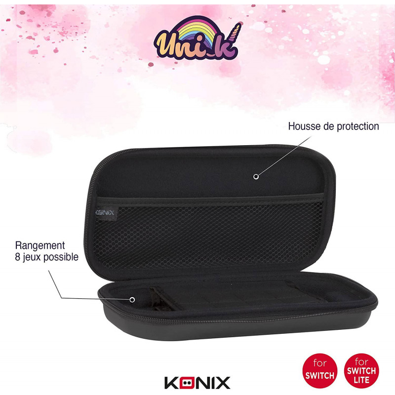 Konix Switch Protective Carry Bag Case for Nintendo Switch & Switch Lite (Be Magic Pro)