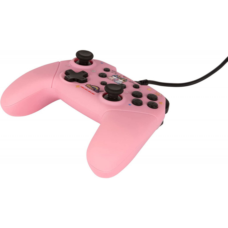 Konix Unik Switch Wired Controller for Nintendo Switch (Be Love Pink)