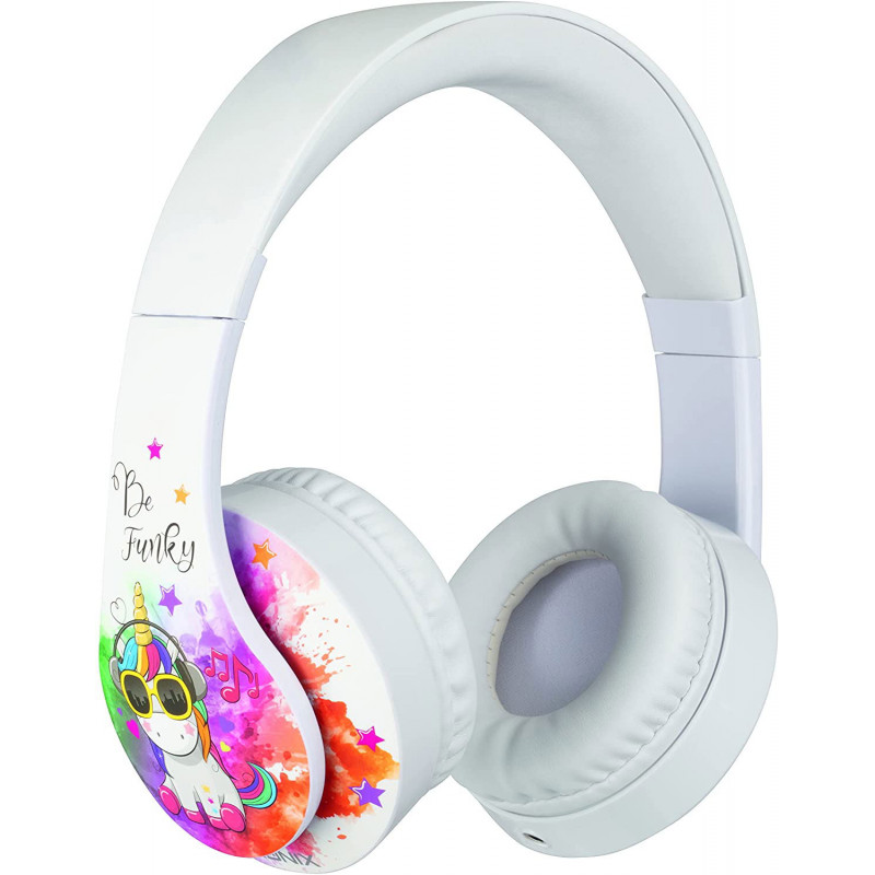 Konix Unik Unicorn Be Funky Gaming Headset for Nintendo Switch (White)