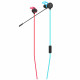 Hori Gaming Earbuds Pro for Nintendo Switch (Neon Blue x Neon Red)