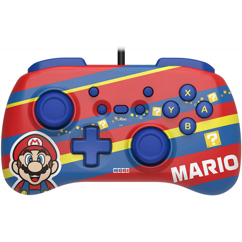 HORI HORIPAD Mini Wired Controller Pad for Kids for Nintendo Switch (Mario)