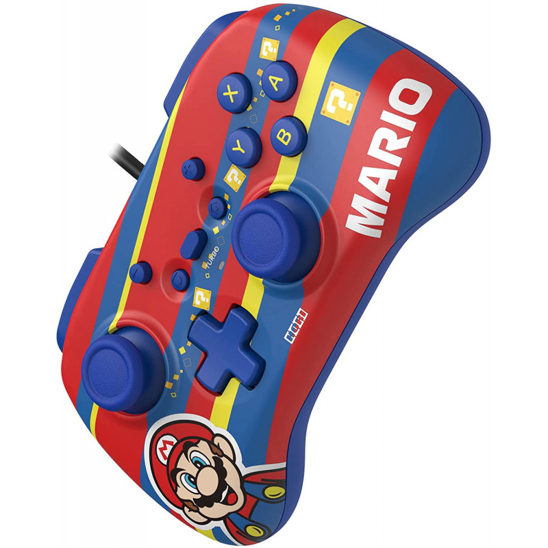 HORI HORIPAD Mini Wired Controller Pad for Kids for Nintendo Switch (Mario)