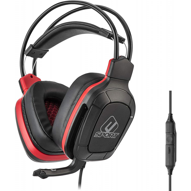 Subsonic Pro 50 Gaming Headset for PS4 / XB1 / Switch / PC (Red Sports Edition)