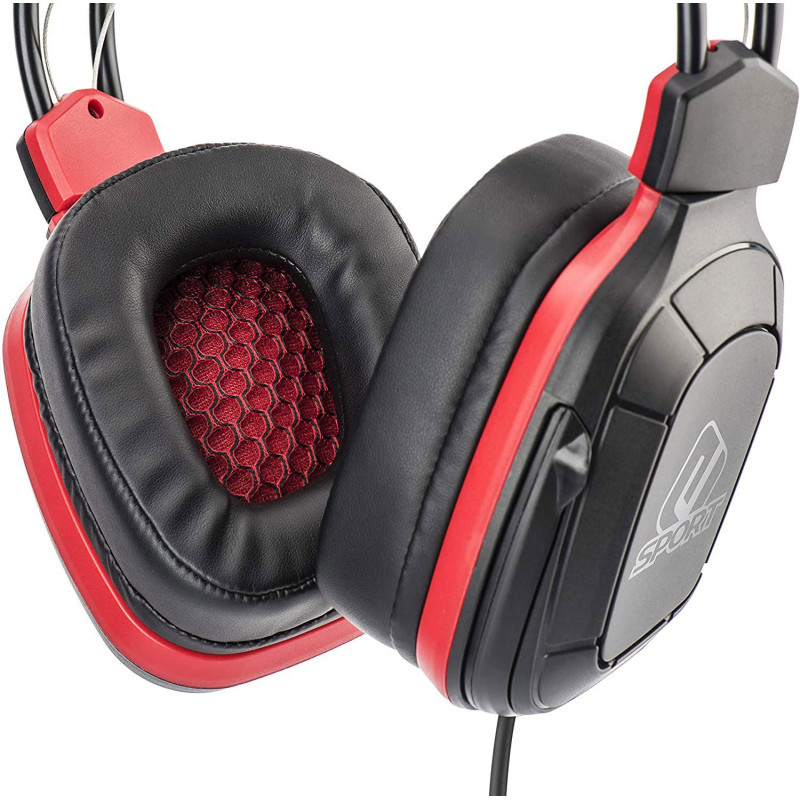 Subsonic Pro 50 Gaming Headset for PS4 / XB1 / Switch / PC (Red Sports Edition)