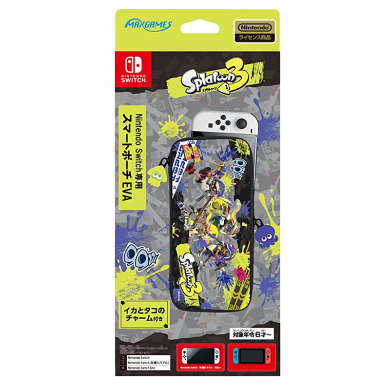 Smart Pouch EVA for Nintendo Switch / Nintendo Switch OLED Model (Splatoon 3 B)