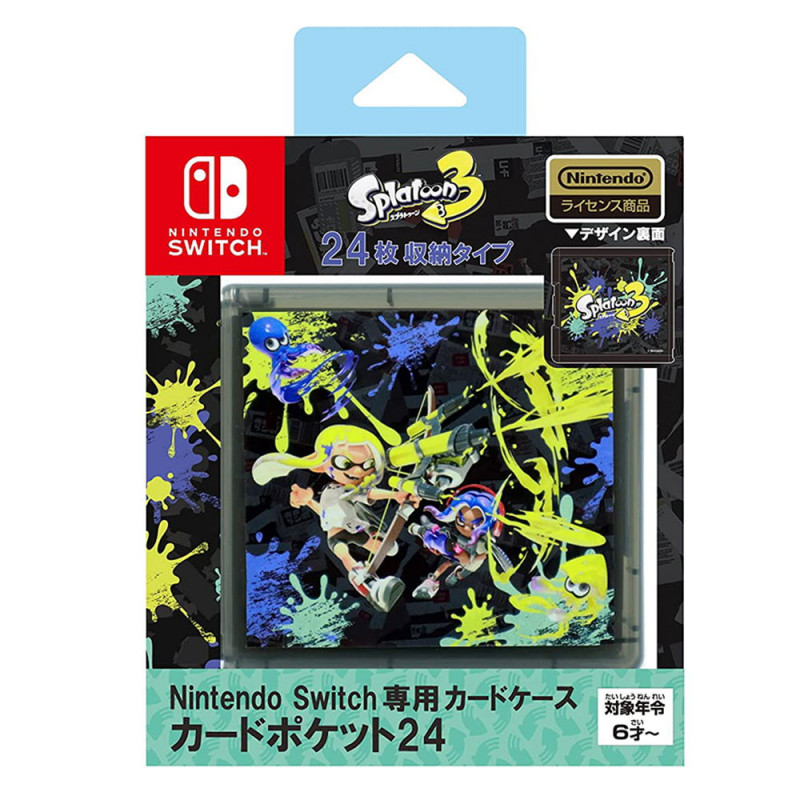 Nintendo Switch Card Pocket 24 (Splatoon 3)