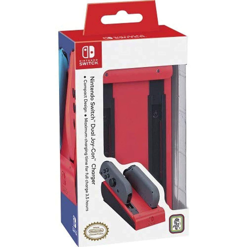 Dual Joy-Con Charger for Nintendo Switch (Red)