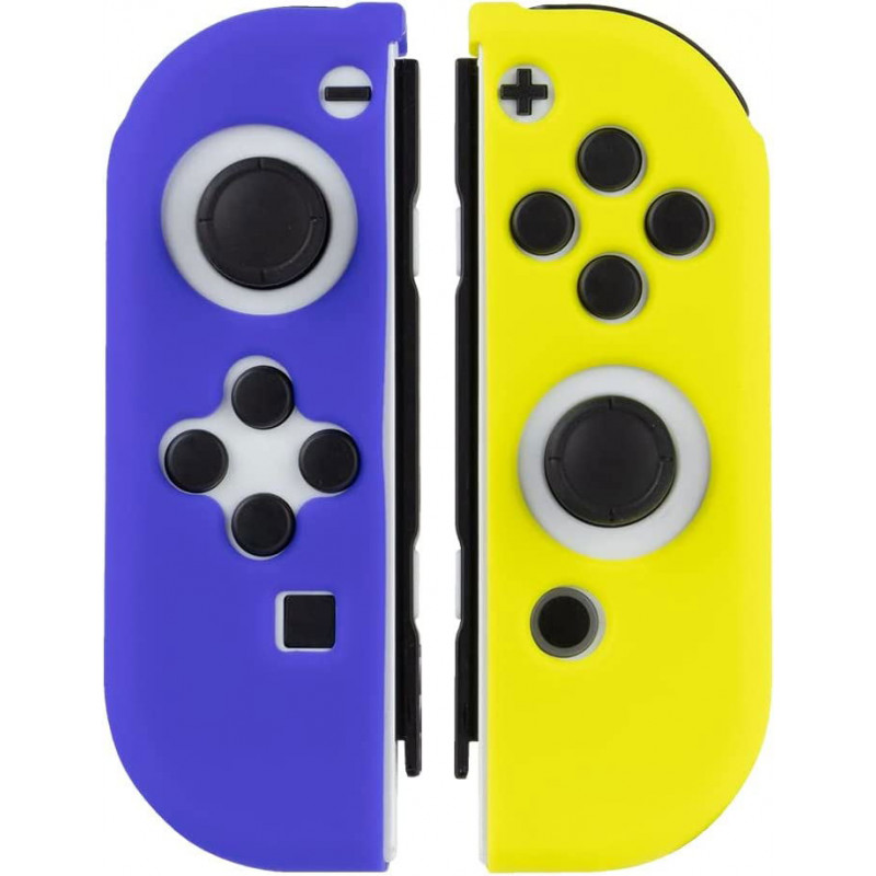 Silicone Protector for Joy-Con (Ink Violet x Ink Yellow)