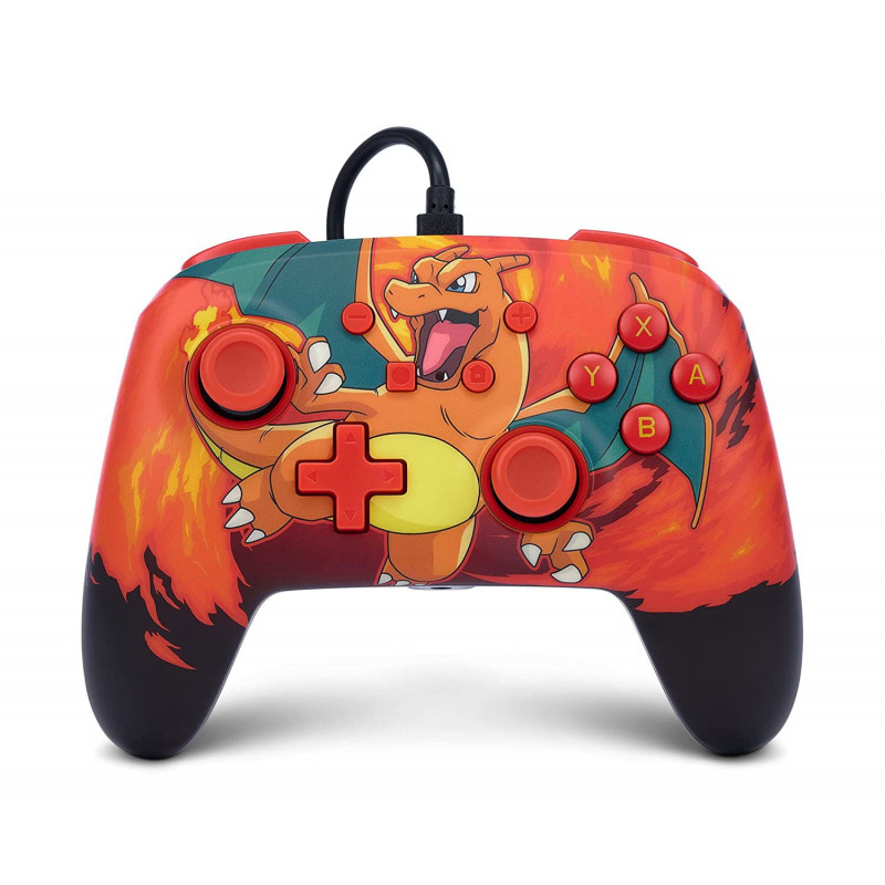 PowerA Enhanced Wired Controller for Nintendo Switch (Pokemon: Charizard Vortex)