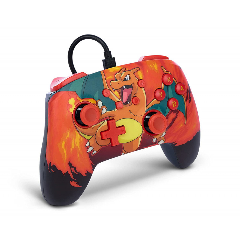 PowerA Enhanced Wired Controller for Nintendo Switch (Pokemon: Charizard Vortex)