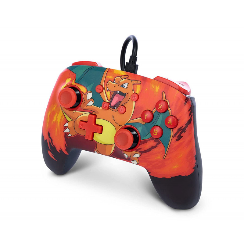 PowerA Enhanced Wired Controller for Nintendo Switch (Pokemon: Charizard Vortex)