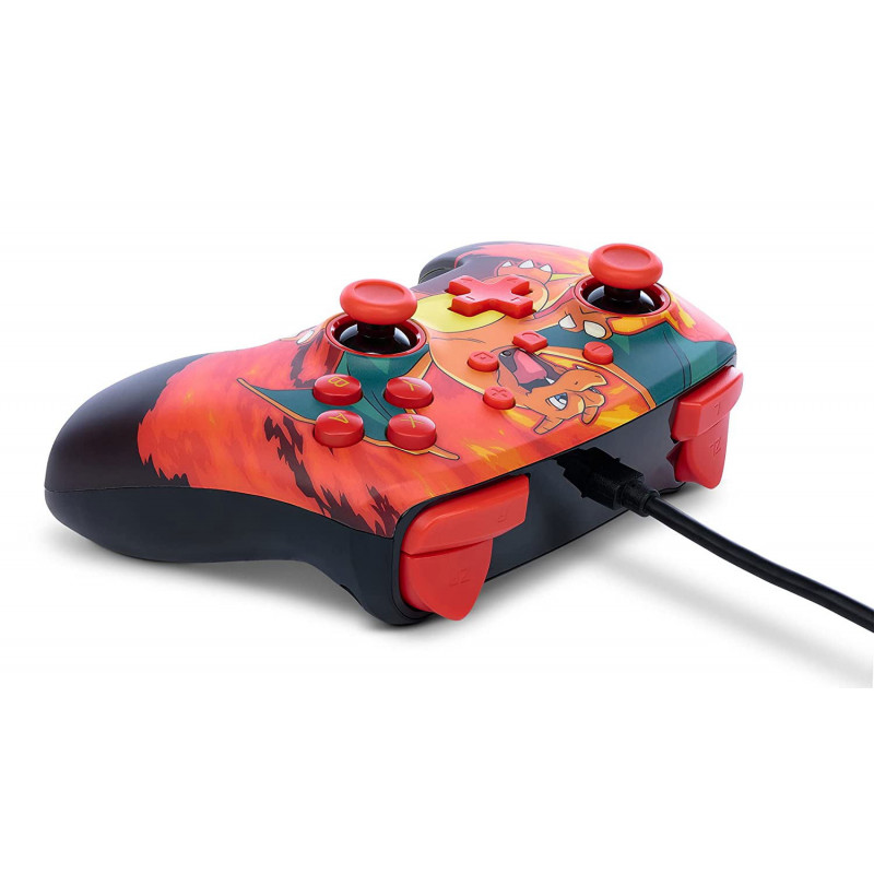 PowerA Enhanced Wired Controller for Nintendo Switch (Pokemon: Charizard Vortex)