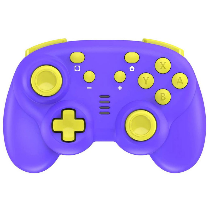 CYBER · Gyro Mini Wireless Controller (Purple x Yellow)