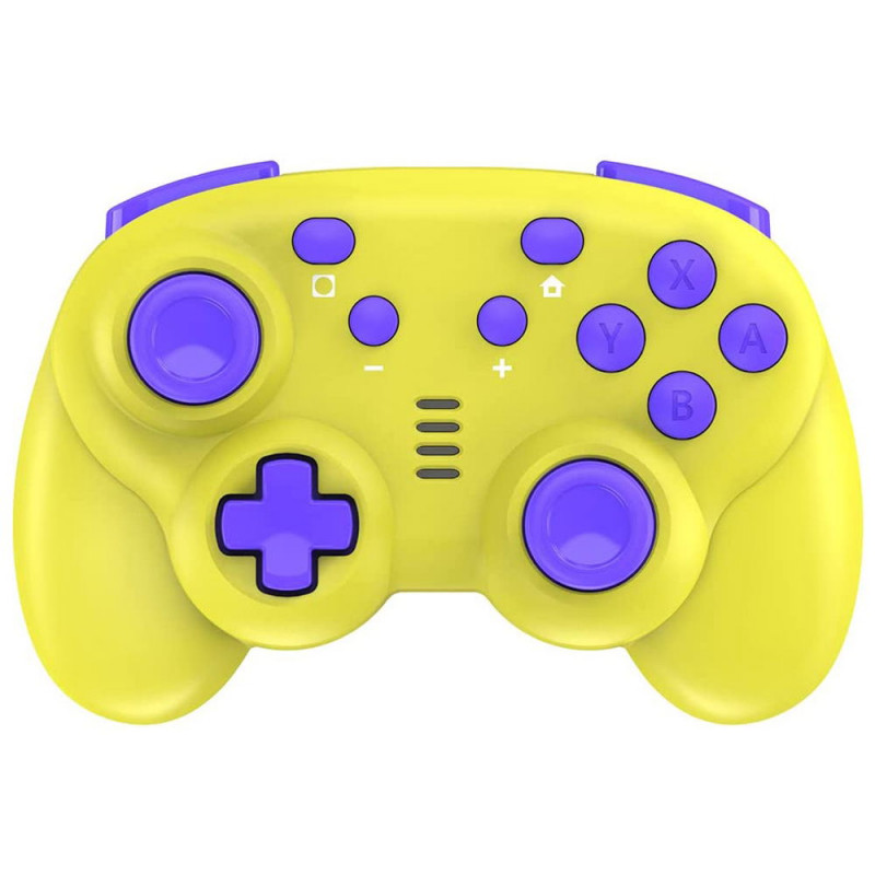 CYBER · Gyro Mini Wireless Controller (Yellow x Purple)