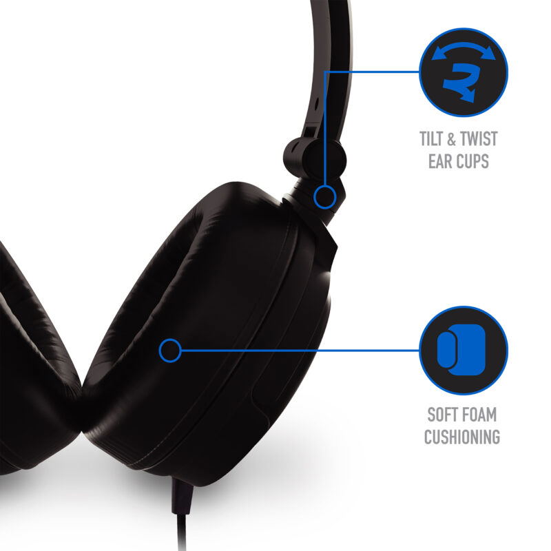 Stealth C6-50 Stereo Gaming Headset (Blue/Black)