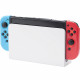 CYBER?Eco Series TPU Cover Separate for Nintendo Switch OLED Model (Clear Black X Neon)