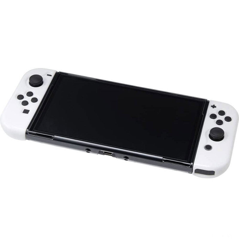 CYBER?Eco Series TPU Cover Separate for Nintendo Switch OLED Model (Black)