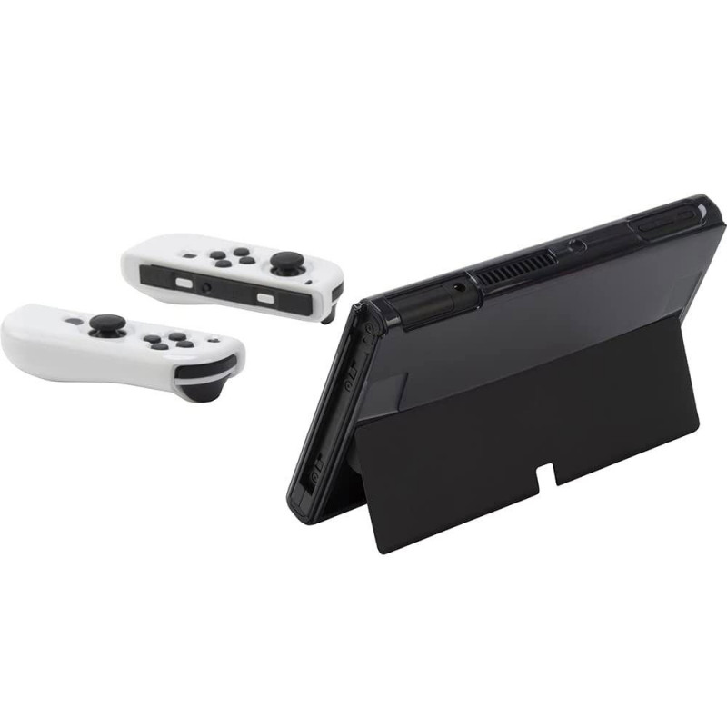 CYBER?Eco Series TPU Cover Separate for Nintendo Switch OLED Model (Black)