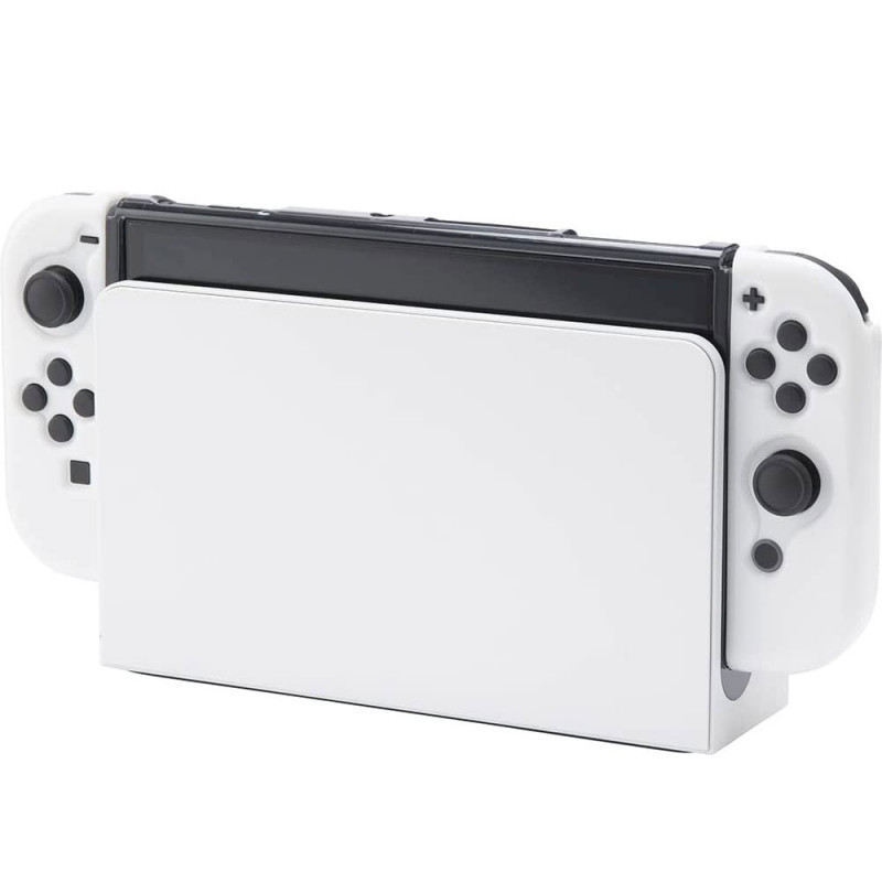 CYBER?Eco Series TPU Cover Separate for Nintendo Switch OLED Model (Black)