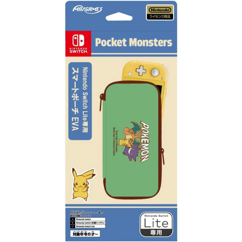 Smart Pouch EVA for Nintendo Switch Lite (Pokemon Retro Style)