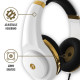 Stealth XP-Glass Stereo Gaming Headset (Gold / White)