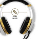 Stealth XP-Glass Stereo Gaming Headset (Gold / White)