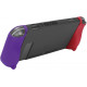 Silicon Grip Cover for Nintendo Switch (Deep Red x Deep Purple)