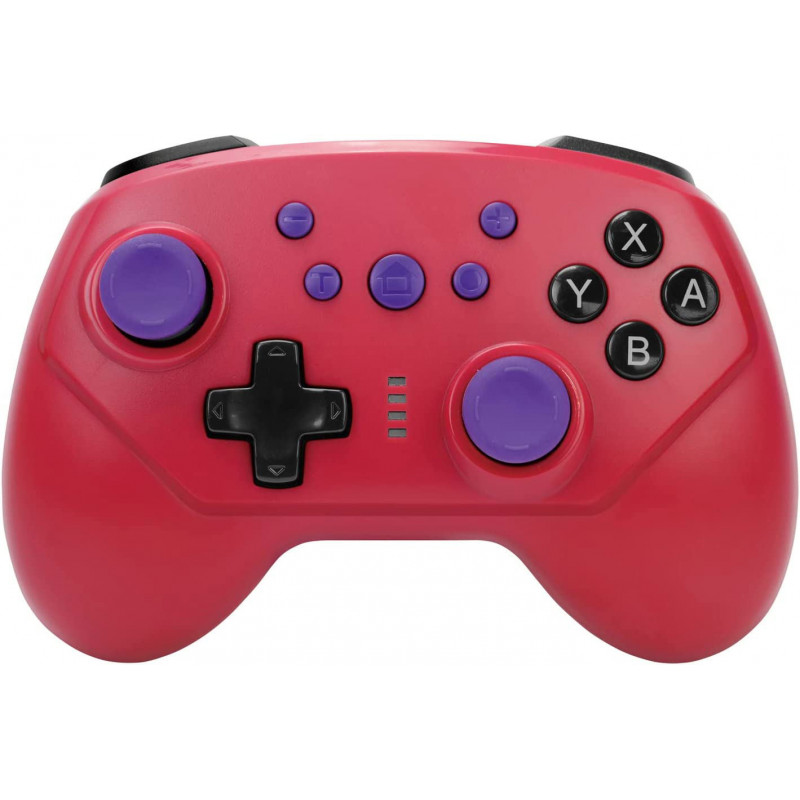 Wireless Battle Pad Turbo Pro for Nintendo Switch (Deep Red x Deep Purple)