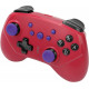 Wireless Battle Pad Turbo Pro for Nintendo Switch (Deep Red x Deep Purple)