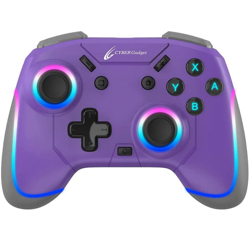 CYBER?Gaming Wireless Controller Mini HG for Nintendo Switch (Violet)