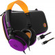 Premium Travel Kit for Nintendo Switch (Orange / Purple)