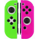 Silicone Protector Plus for Joy-Con (Green x Pink)