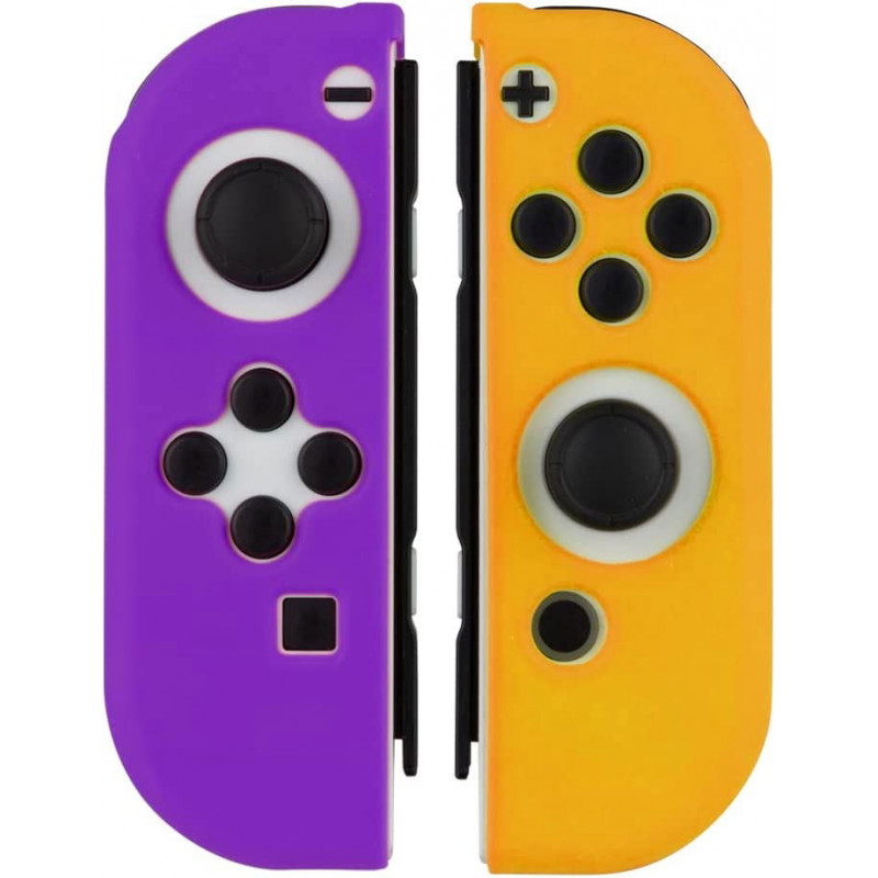 Silicone Protector Plus for Joy-Con (Purple x Orange)