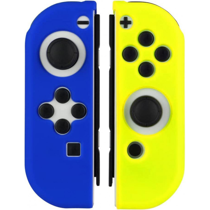 Silicone Protector Plus for Joy-Con (Blue x Yellow)