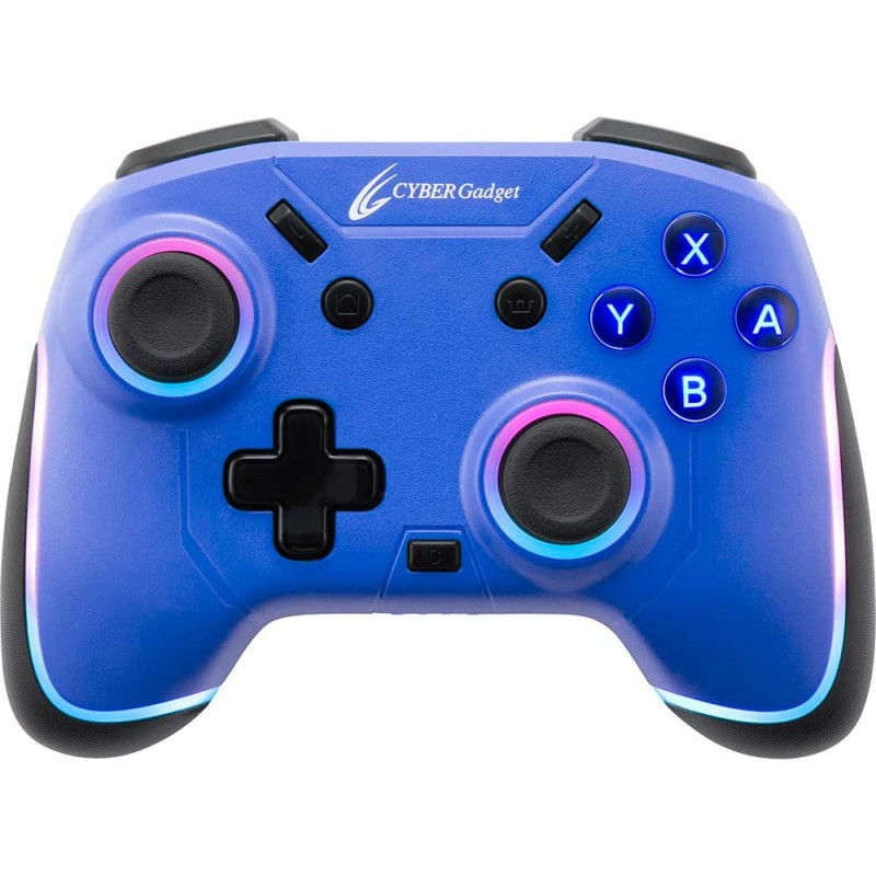 CYBER?Gaming Wireless Controller Mini HG for Nintendo Switch (Cobalt Blue)