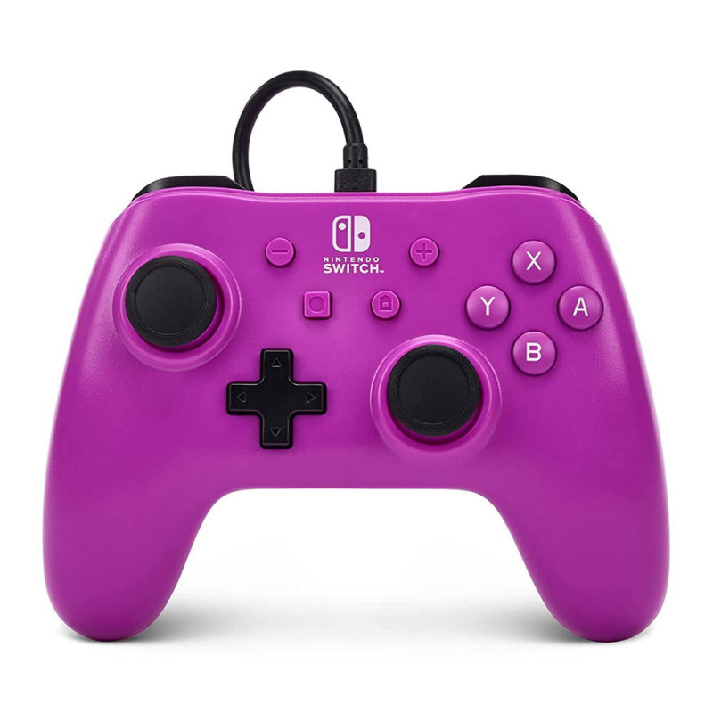 PowerA Wired Controller for Nintendo Switch (Grape Purple)