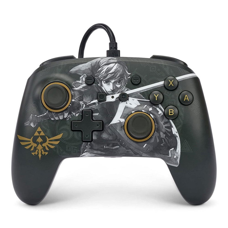 PowerA Enhanced Wired Controller for Nintendo Switch (Battle-Ready Link)