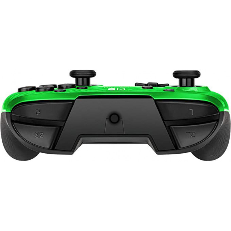 PDP Gaming Faceoff Deluxe Wired Controller for Nintendo Switch (Green Camo)