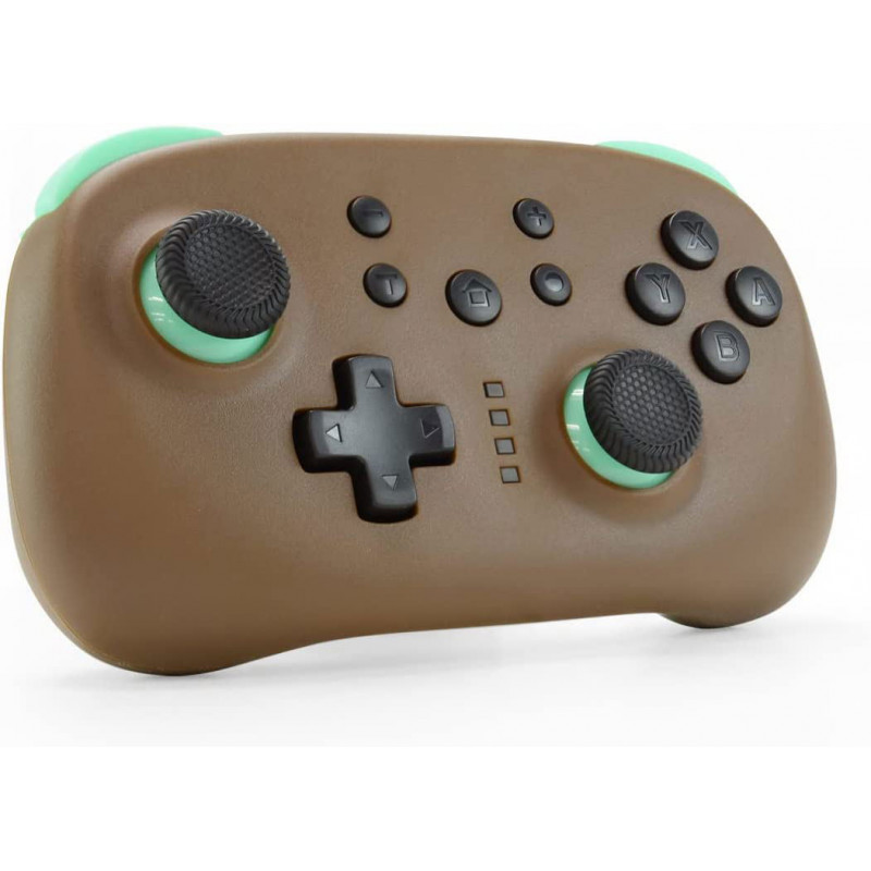 Wireless Pocket Controller ProSW for Nintendo Switch (Brown x Emerald)