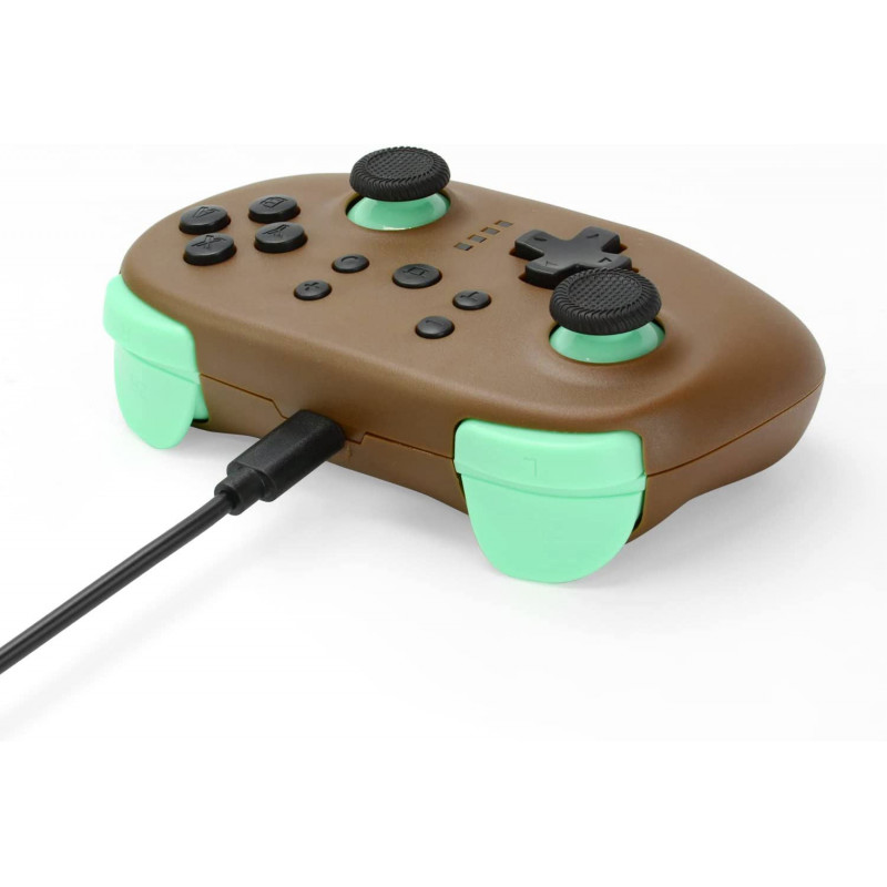 Wireless Pocket Controller ProSW for Nintendo Switch (Brown x Emerald)