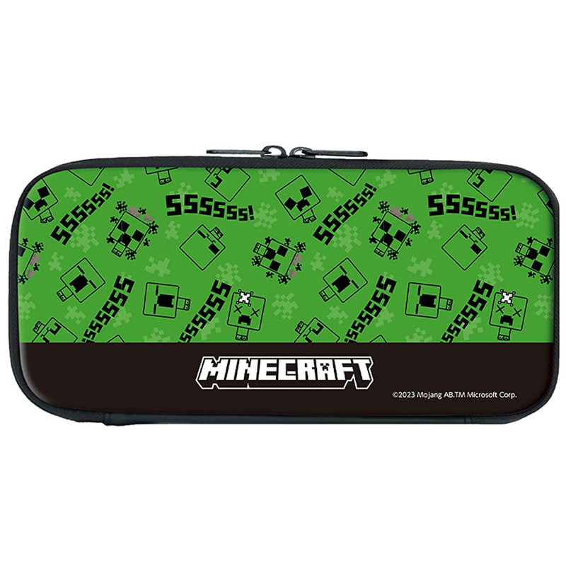 Nintendo Switch Family Compatible Combination Pouch (Minecraft Creeper)