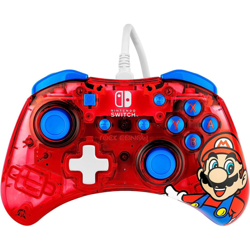 PDP Rock Candy Wired Controller for Nintendo Switch (Mario)