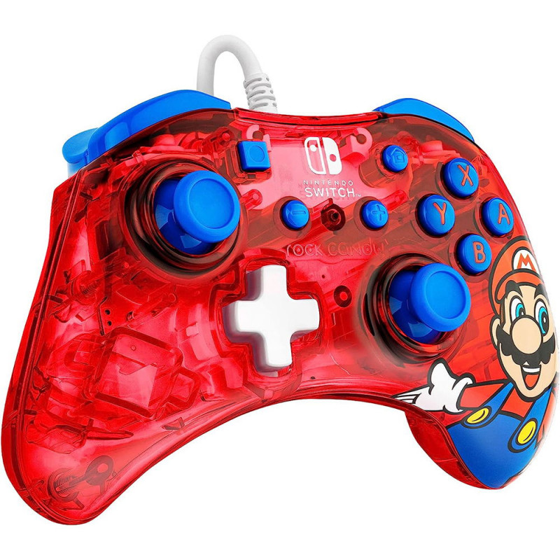 PDP Rock Candy Wired Controller for Nintendo Switch (Mario)