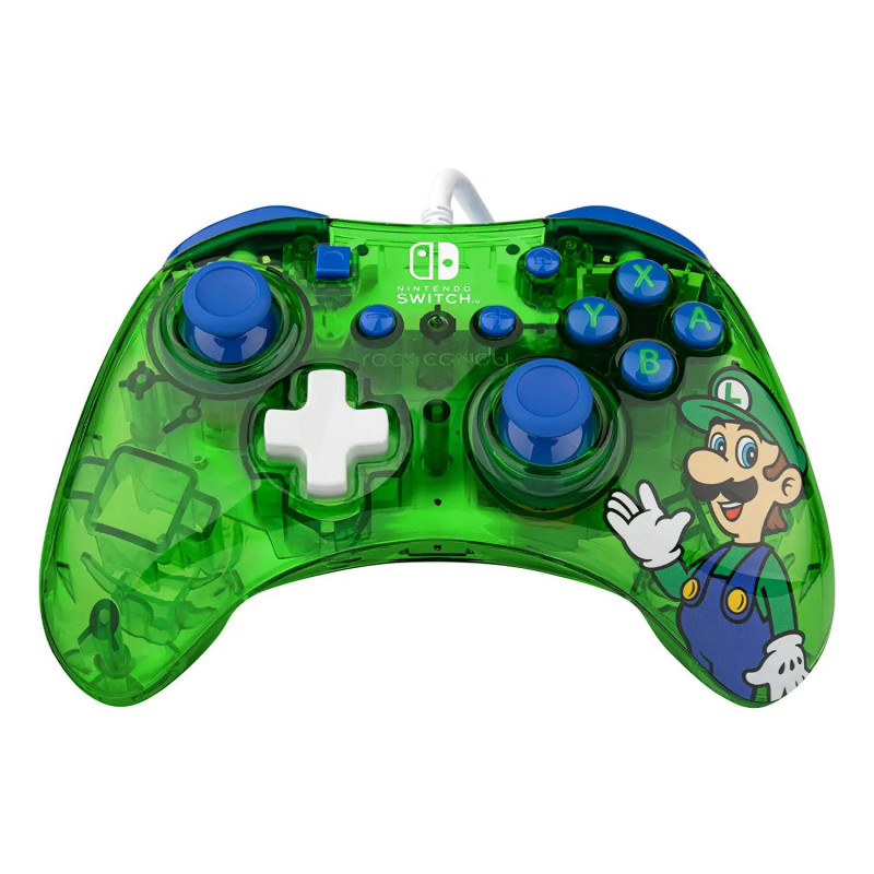 PDP Rock Candy Wired Controller for Nintendo Switch (Luigi)