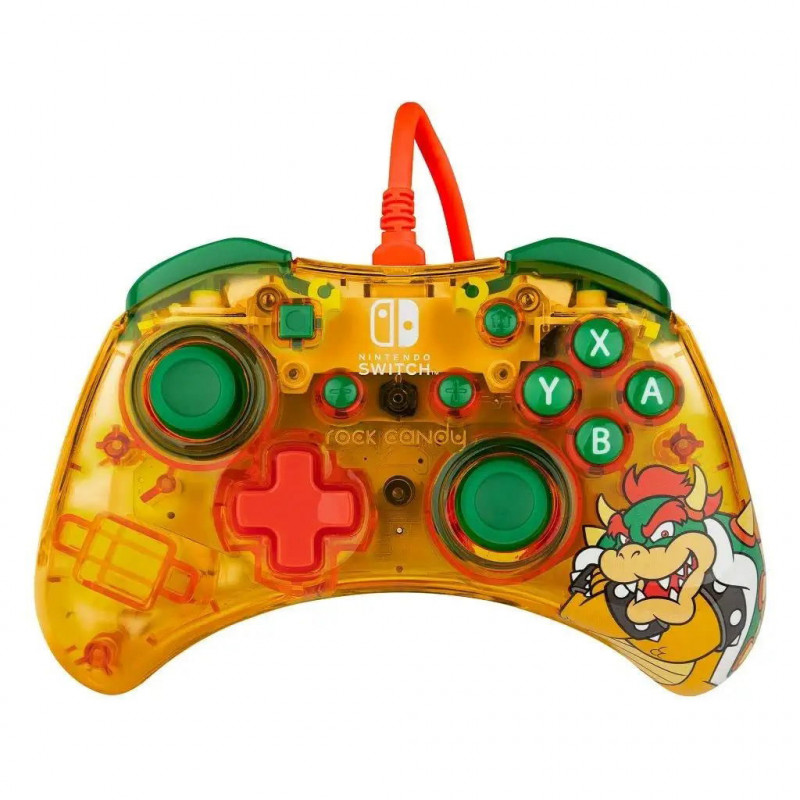 PDP Rock Candy Wired Controller for Nintendo Switch (Bowser)