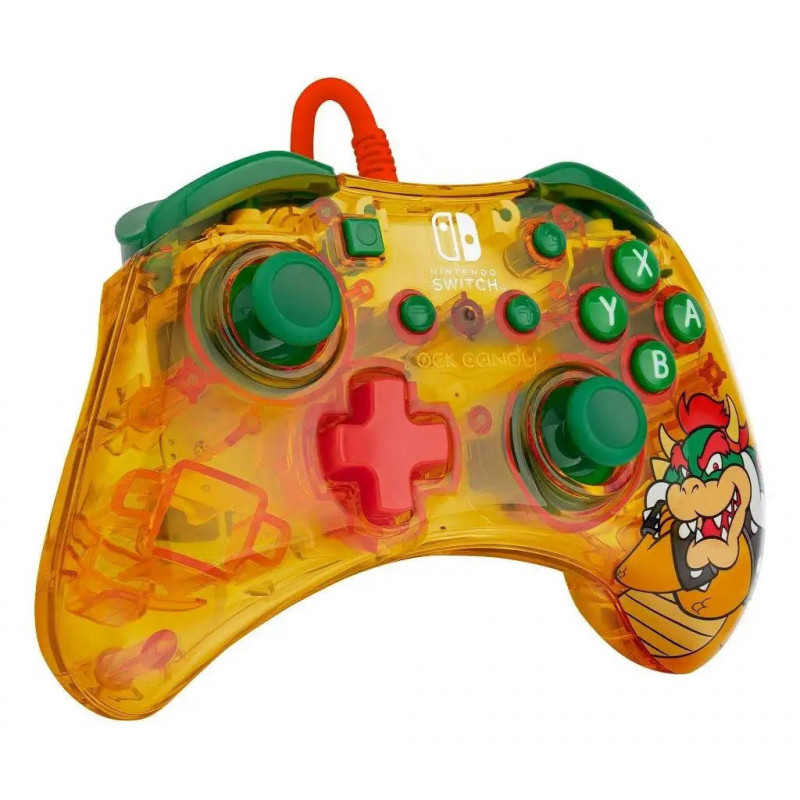 PDP Rock Candy Wired Controller for Nintendo Switch (Bowser)