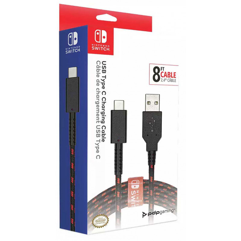 PDP USB-C Charging Cable for Nintendo Switch