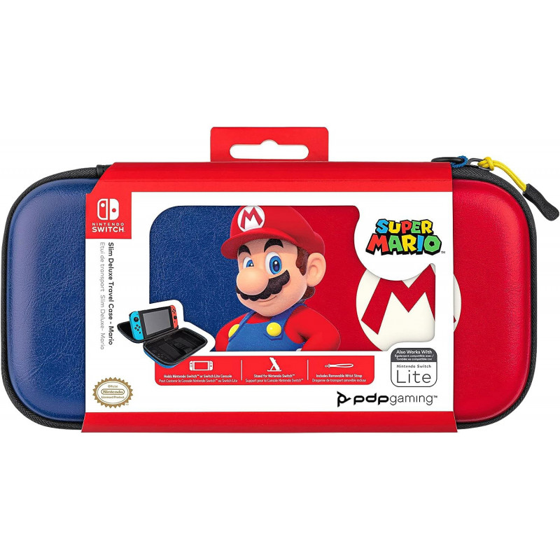 Slim Deluxe Travel Case for Nintendo Switch (Mario)